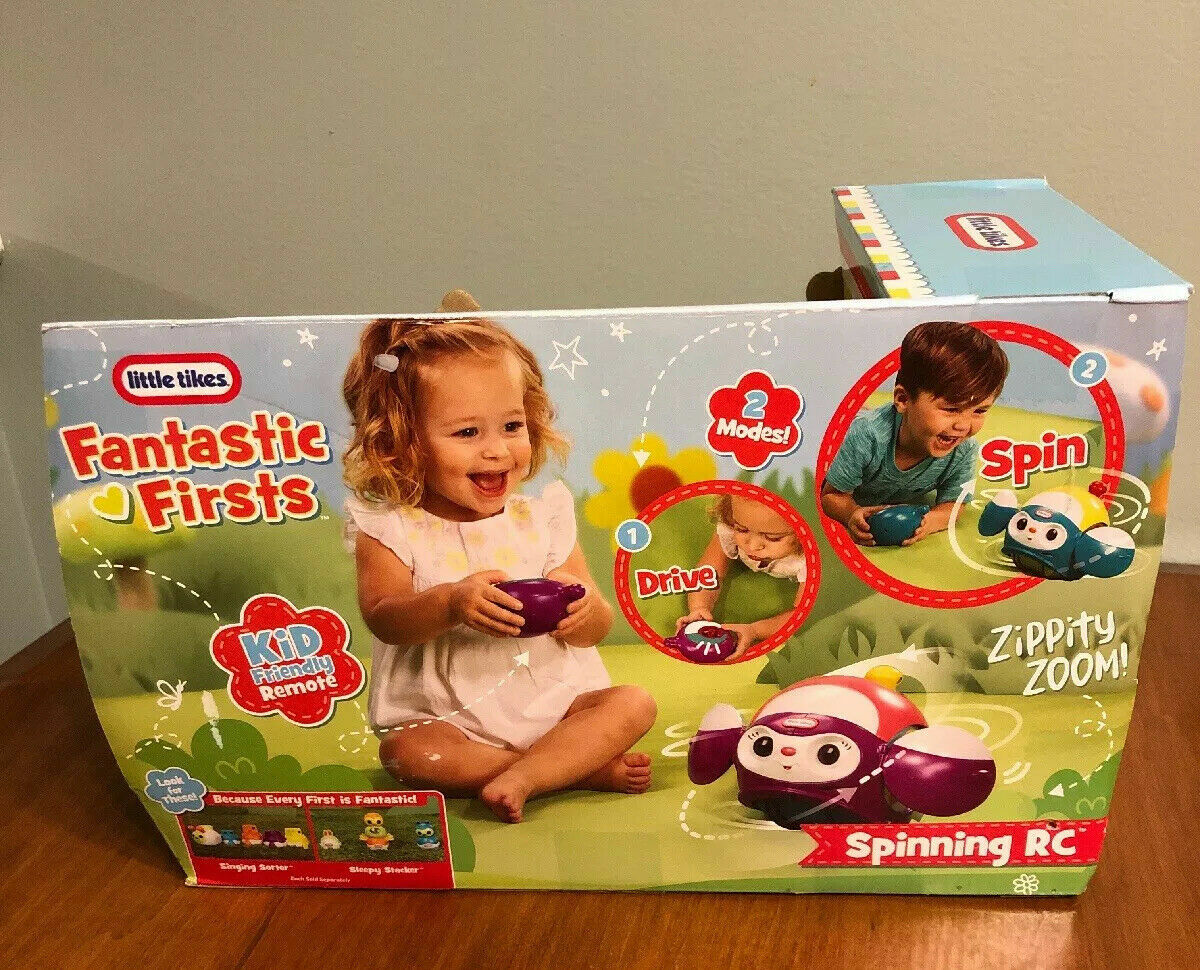 little tikes fantastic firsts spinning remote control rc car